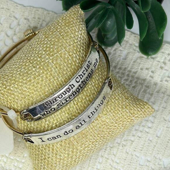 C est 1946 Inspirational Christian Bracelet Set - Picture 4 of 7